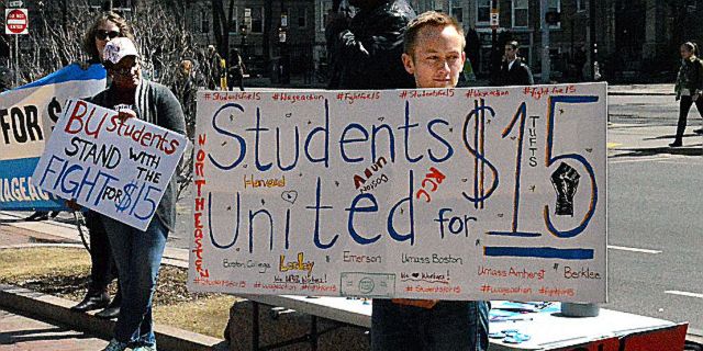 Conférence : La lutte pour 15$/h et le mouvement étudiant aux États-Unis