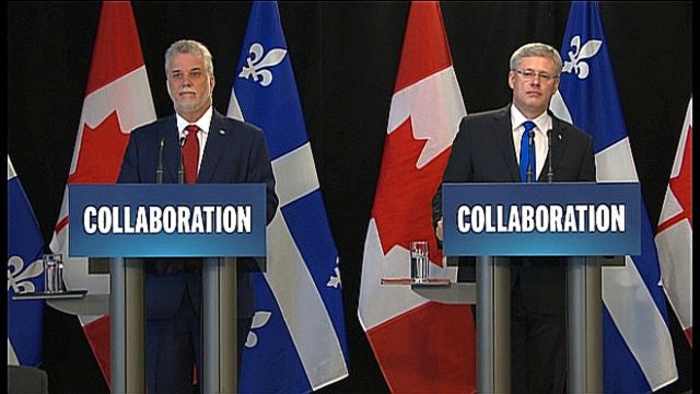 Harper, Couillard, dehors!  Construisons la voix du 99%!
