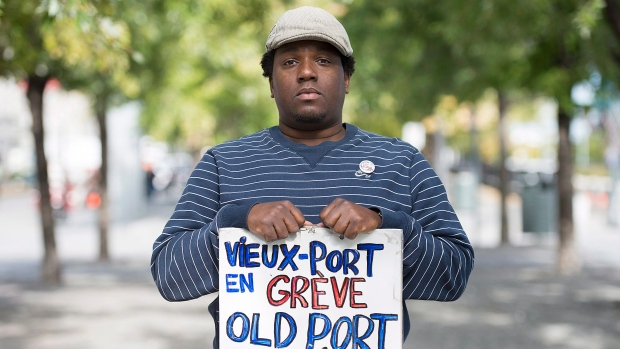Entrevue sur la grève des travailleurs du Vieux-Port de Mtl pour le 15$/heure