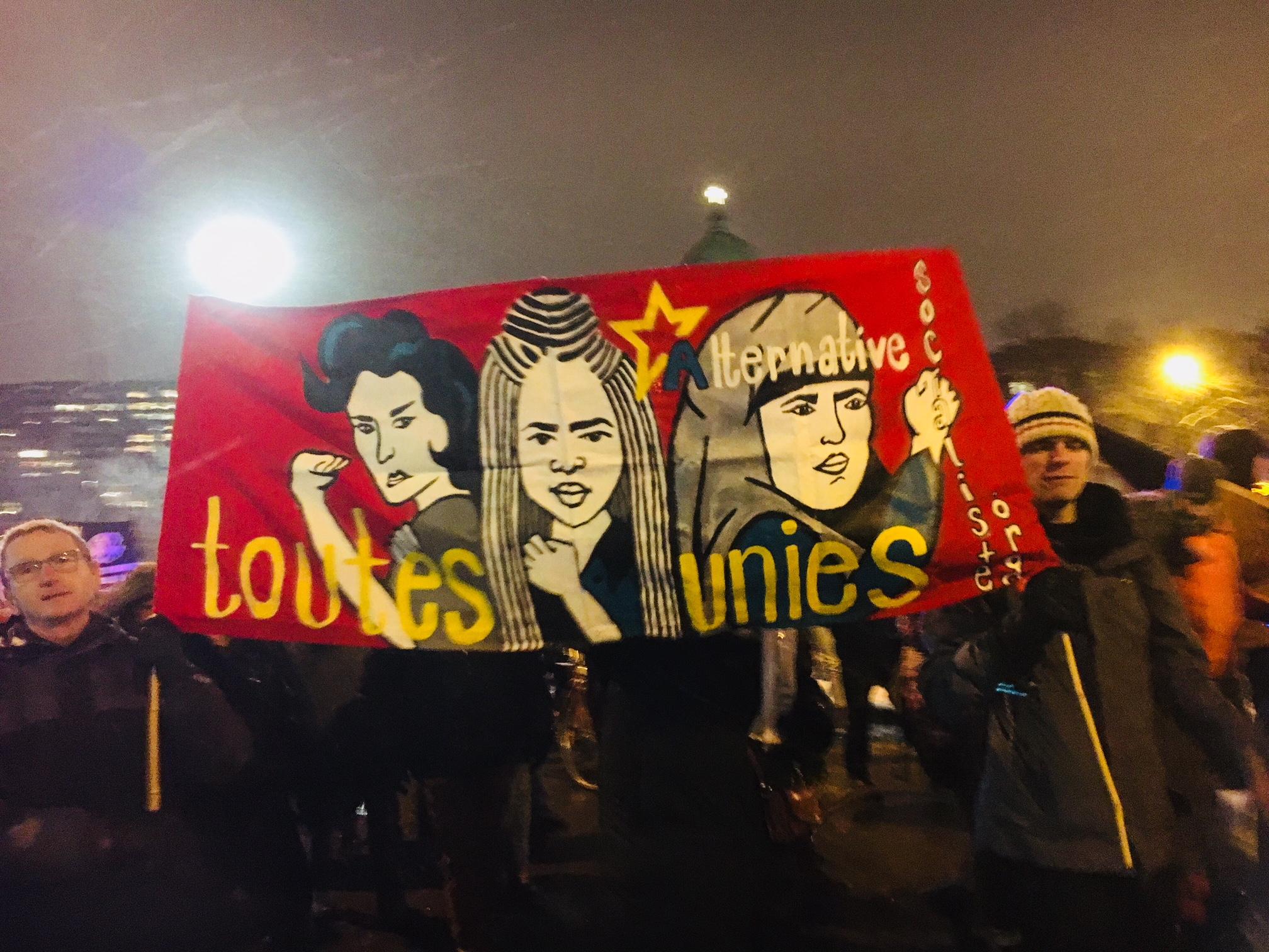 8 mars 2018 : toutes unies dans la lutte
