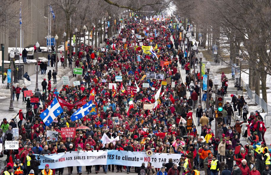 Changements climatiques et protestation mondiale : Sauvons l’environnement, luttons pour le socialisme!