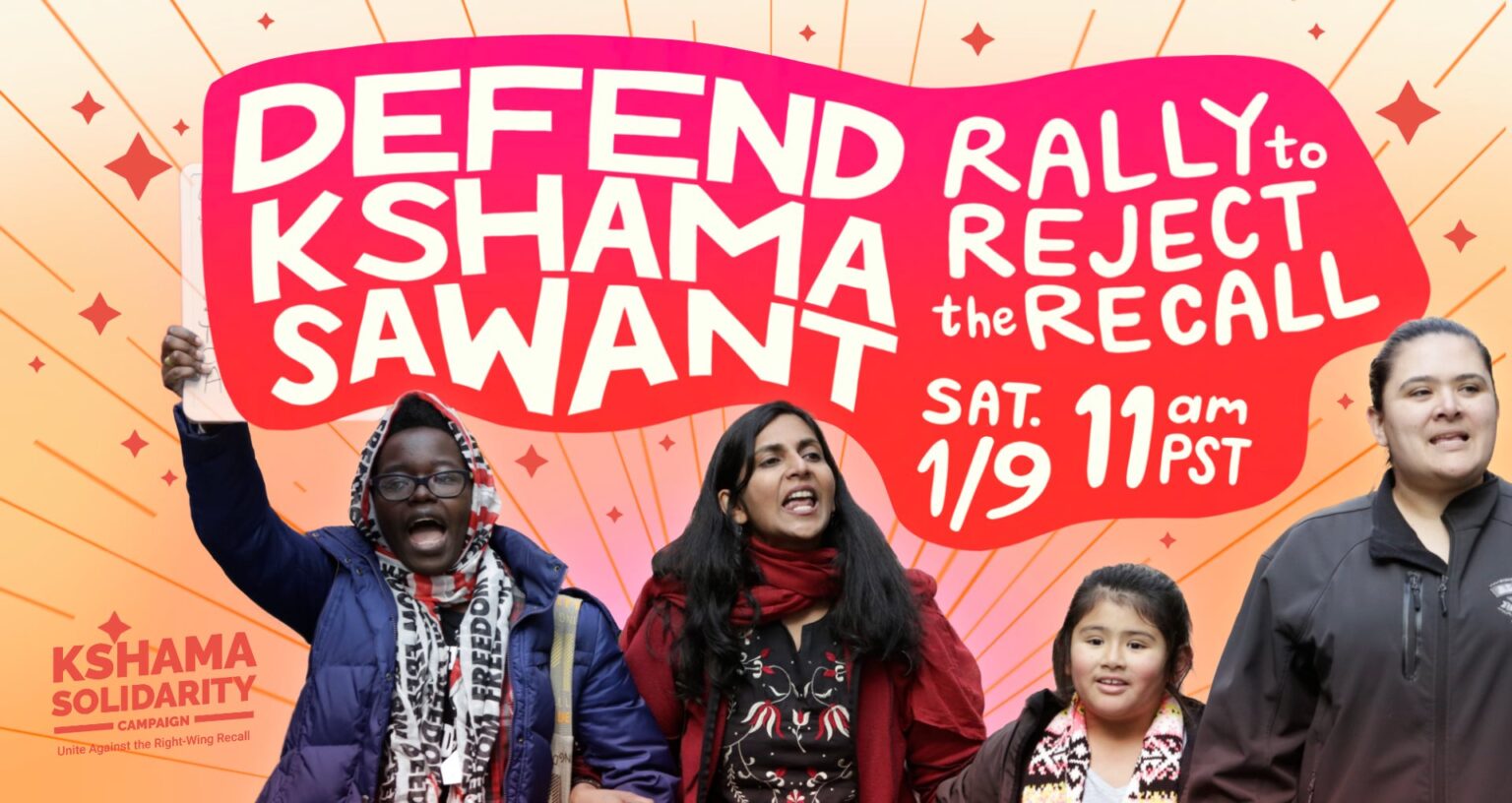 Meeting en défense de Kshama Sawant : la droite tente de la destituer!