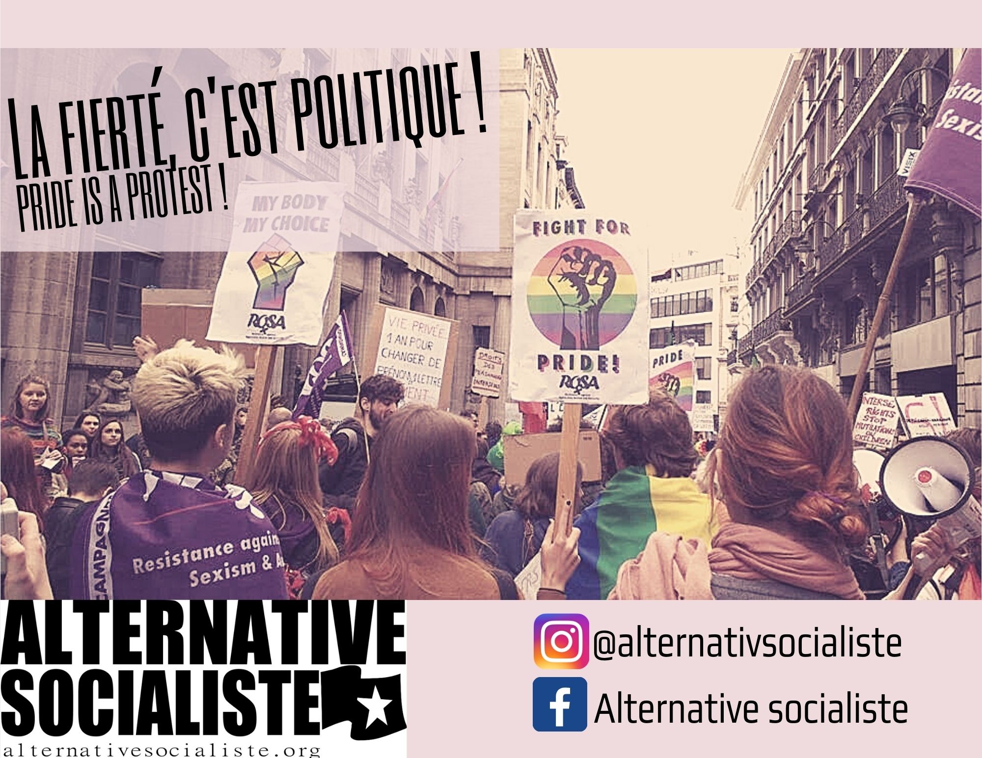 La Fierté, c’est politique!