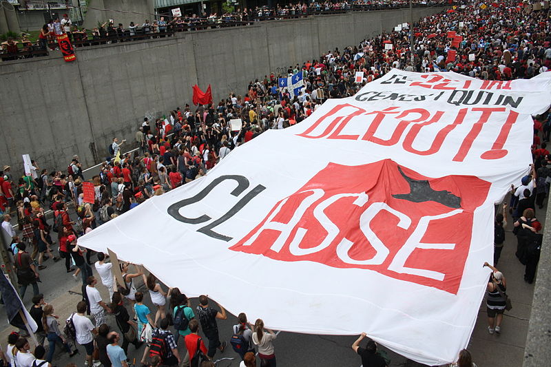 Pour un mouvement étudiant démocratique et socialiste!
