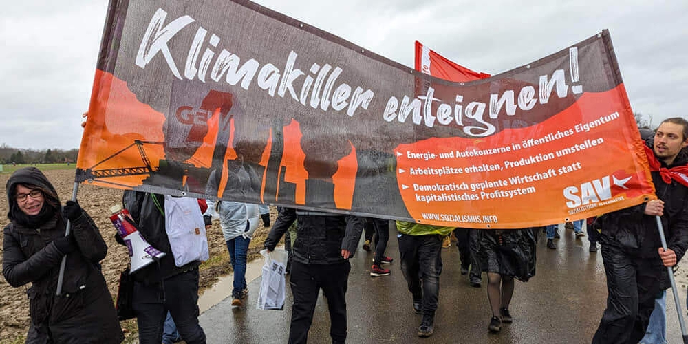 Mobilisation pour le climat à Lützerath : exproprions le secteur de l’énergie!