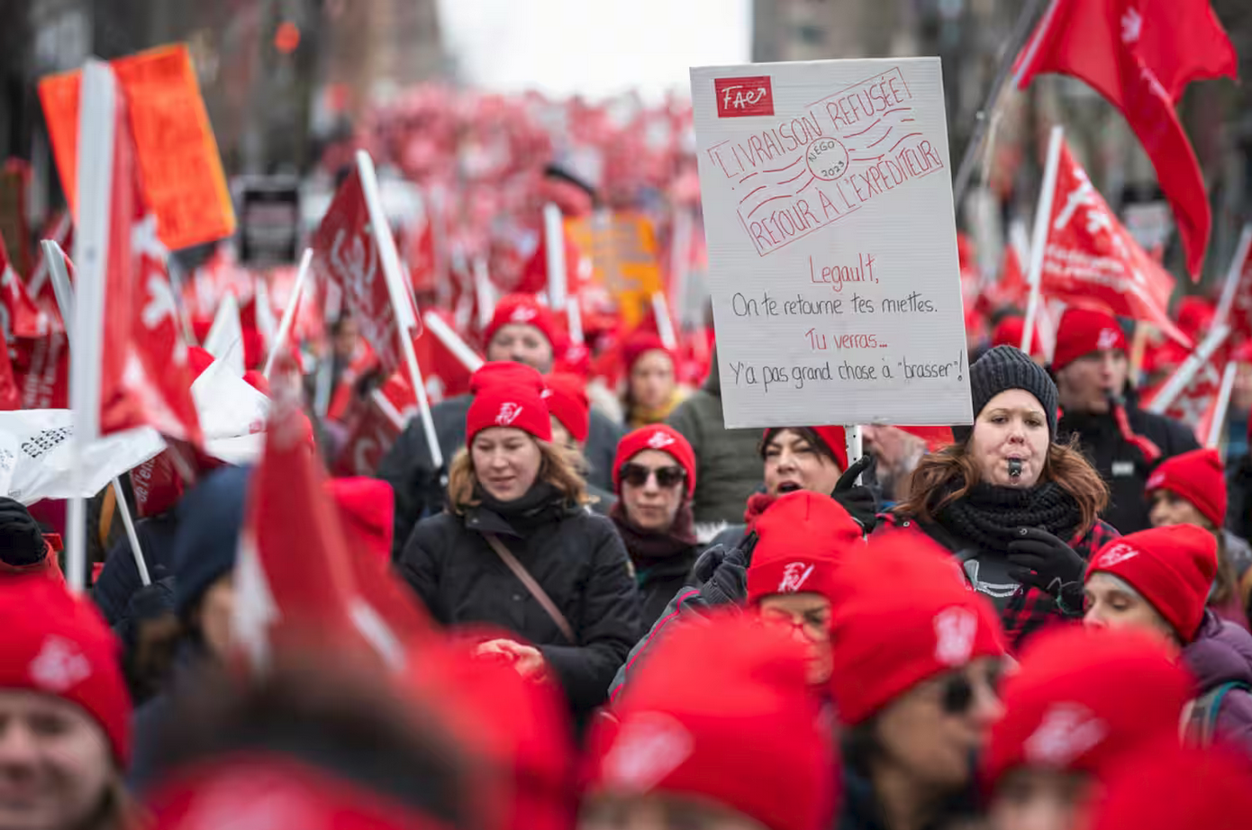 Sauvons l’éducation et la santé! Continuons la lutte!