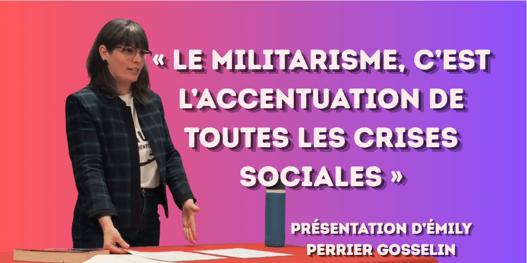 Comment stopper la machine de guerre canadienne?